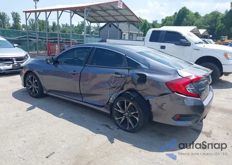 2020 Honda Civic Sport z USA, uszkodzony, nr VIN 2HGFC2F89LH563785